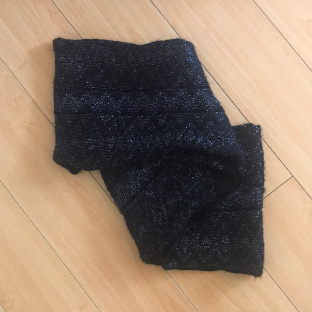 Winter sparkle infinity scarf